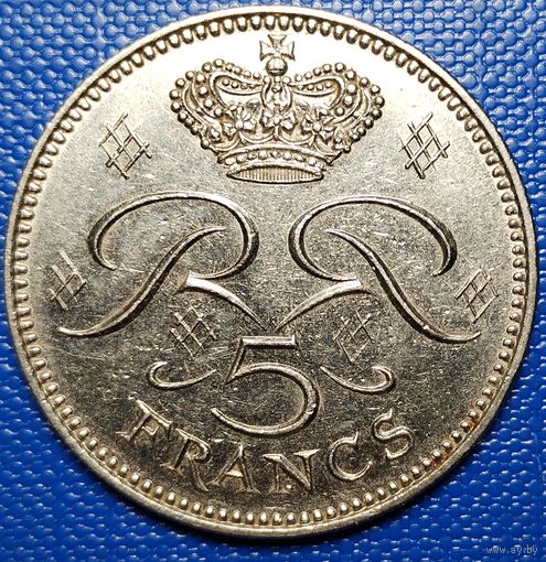 Монако 5 франков 1971 г.