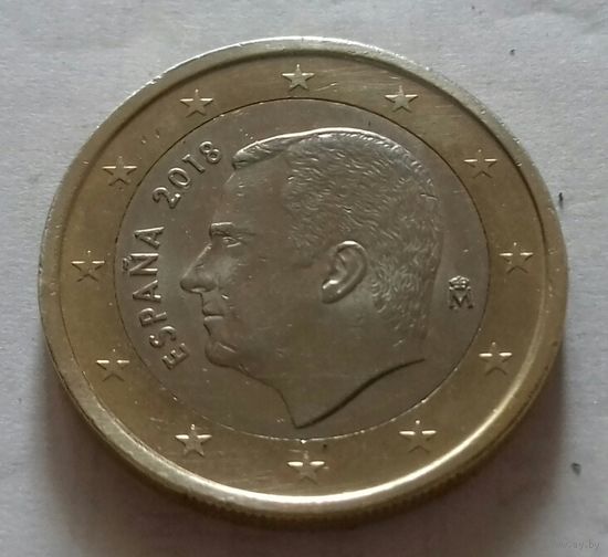 1 евро, Испания 2018 г.