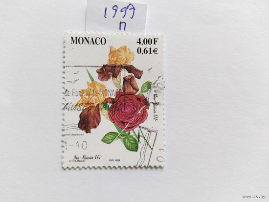 Монако 1999  цветы