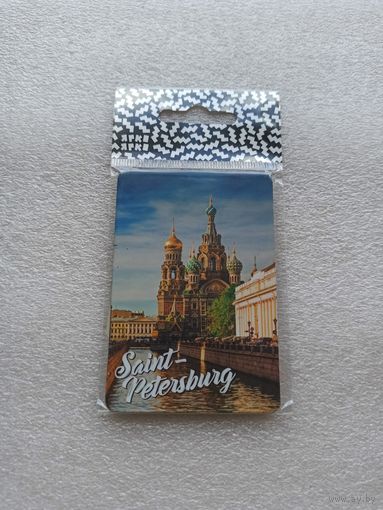 Магнитик на холодильник. Санкт-Петербург. Saint Petersburg. Храм Спас-на-Крови.