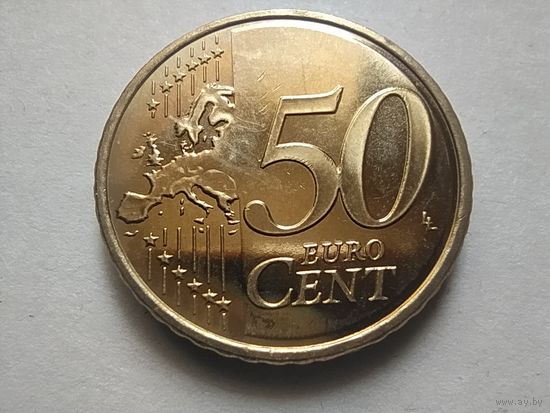 Эстония 50 евроцентов 2011г.(UNC) из стартового пакета