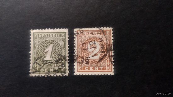 НИДЕРЛАНДЫ  \н44\ Нидерландская Индия 1883 Цифры. Стандарт