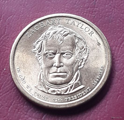 1 доллар 2009 D США  12й президент Захари Тейлор