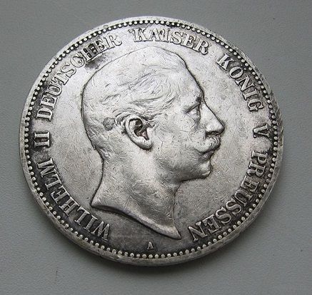 5 марок Пруссия 1904