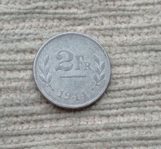 Werty71 Бельгия 2 франка 1944