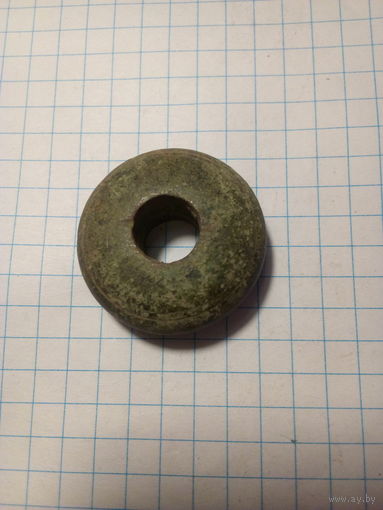 Пряслицо бронза.
