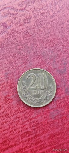 Албания 20 лек 2020