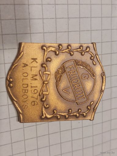 Значок лёгкая атлетика Швеция