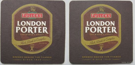 Подставка под пиво Fullers .