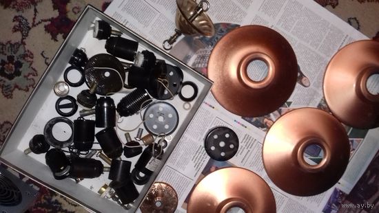 Запчасти от люстр С рубля!