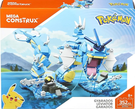Mega Construx (не LEGO) Pokemon Gyarados Покемоны