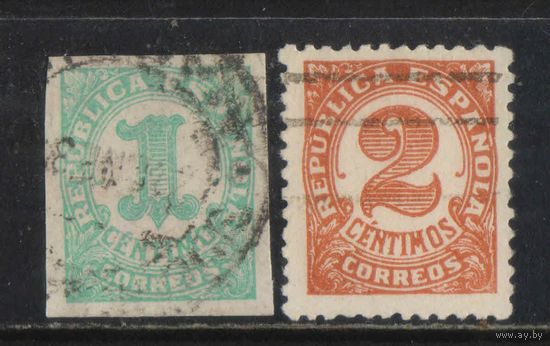 Испания Респ 1933 Номинал #631,632A.