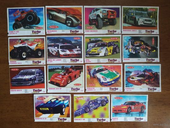 Вкладыши Турбо TURBO Sport (серия 71-140) Цена за лот 15 штук