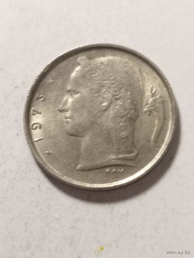 Бельгия 1 франк 1973