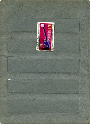 ГДР,1970, ЯРМАРКА, ЛЕЙПЦИГ    1м