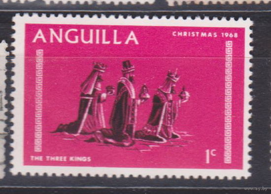 Рождество Ангилья 1968 год Лот 12 ЧИСТАЯ