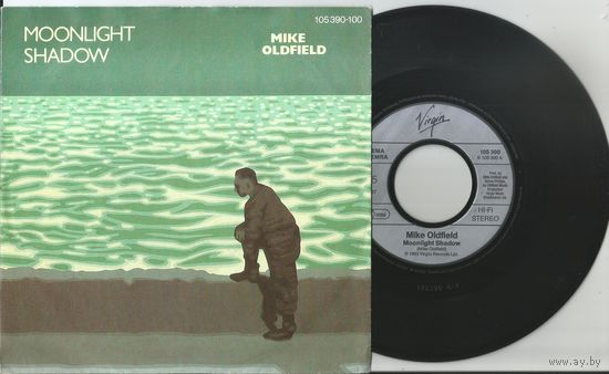 Mike Oldfield - Moonlight Shadow/ Rite Of Man (EUROPE 1983 винил сингл)