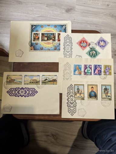 Лот конвертов Монголия 2