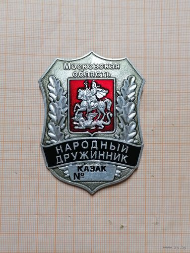 Народный дружинник Московская область. Казак. N_