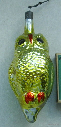 Ёлочная игрушка. Сова.