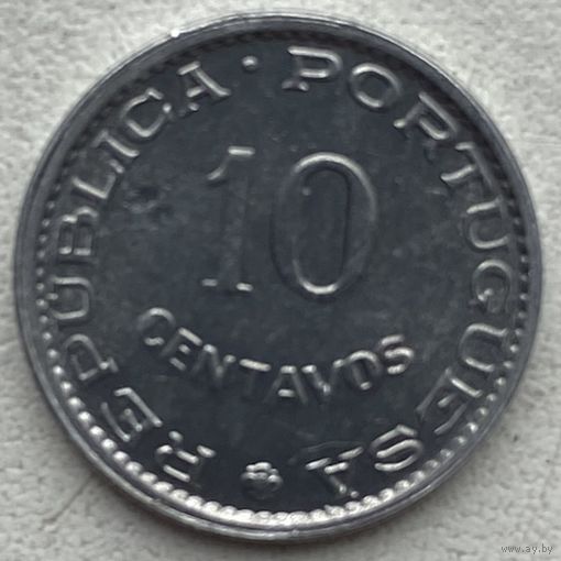 Гвинея-Биссау 10 сентаво 1973 г.