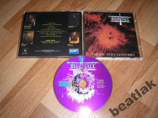 CD - NIGHTFALL- "Parade Into Centuries" - 1992. RARE !