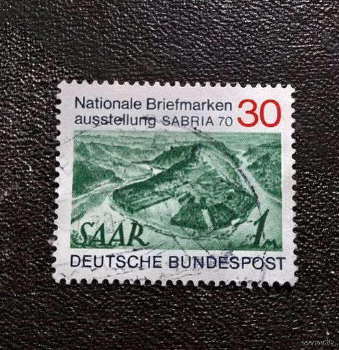 Марка Германия 1970 год Национальная филателистическая выставка
