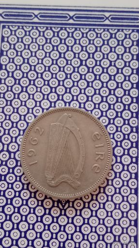 Ирландия 1 шиллинг 1962