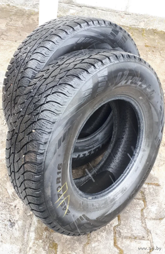 Шины пара Viatti 245/70 R16 2шт. 4-5 мм. перед.