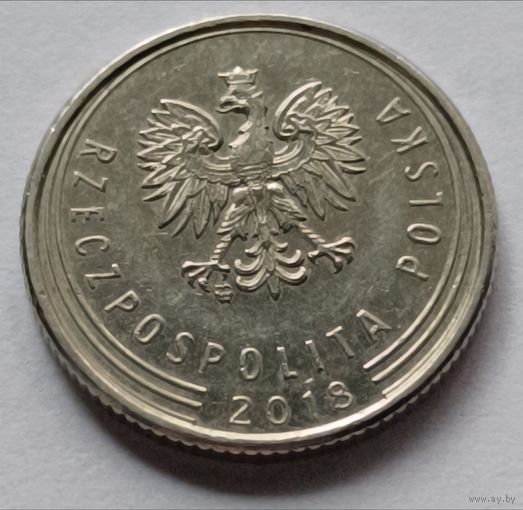 Польша. 20 грош 2018 года.