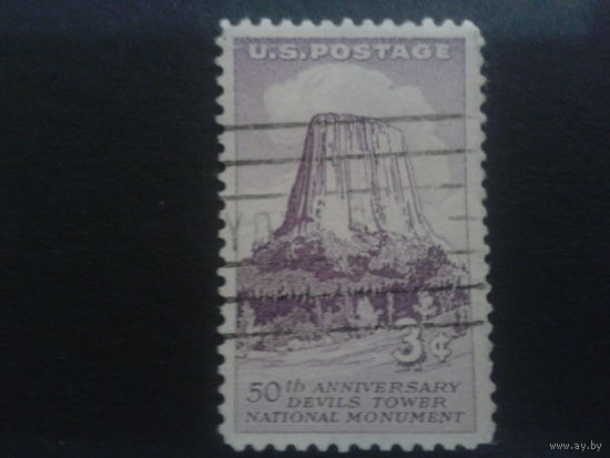 США 1956 нац. памятник в Вайоминге