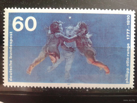 ФРГ 1977 Бесенята, живопись Ф. Отто Рунге Михель-1,0 евро