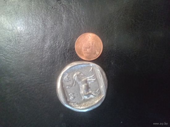 Копия античной монеты 2