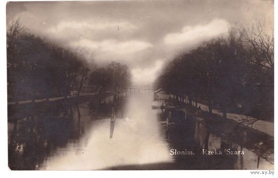 Паштоўка Слонім 1930-я гады арыгінал