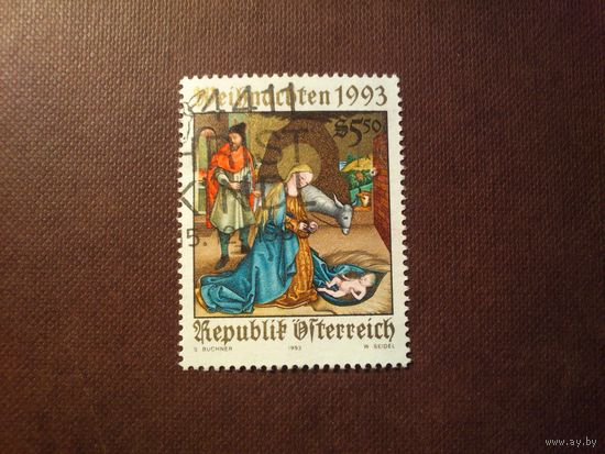 Австрия 1993 г.Рождество./43а/