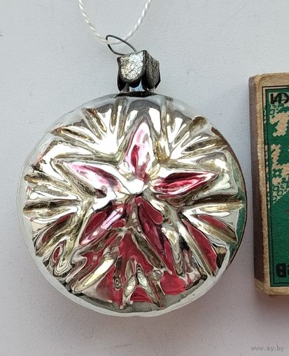 Ёлочная игрушка. Звезда. О-62.