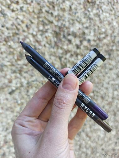 Стойкий карандаш Wycon Long Lasting Eye Liner