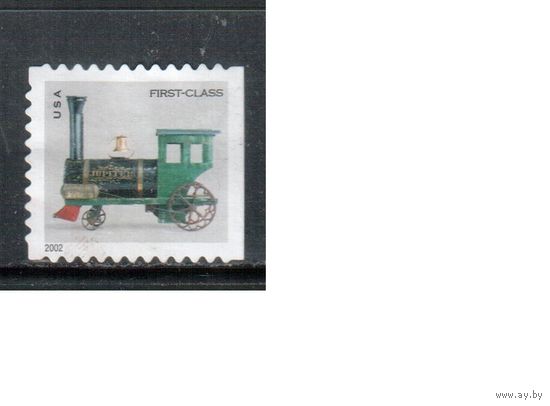 США-2002 (Мих.3589 BD) , * (без клея) , Стандарт,1-й класс Транспорт,