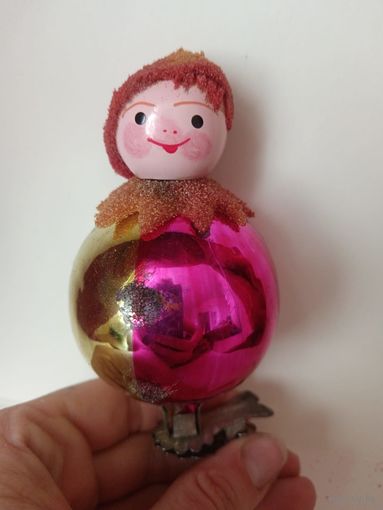 Ёлочная игрушка "петрушка"