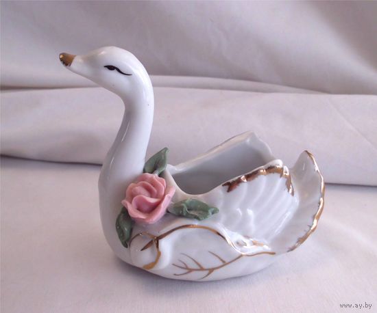 Горчичница Лебедь Фарфор