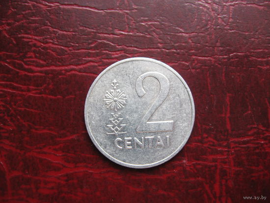 2 цента 1991 года Литва
