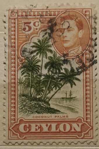 Цейлон 1938-1949г. Британские колонии