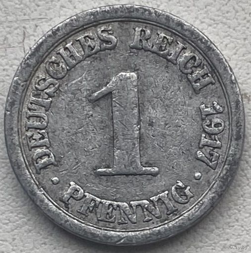 Германия 1 пфенниг 1917 г.