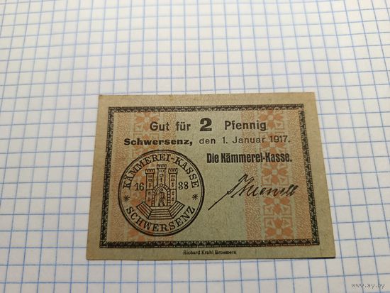 Германия 2 пфенинга (3)