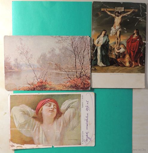 Открытки до 1917 г., Франция, Германия, Польша