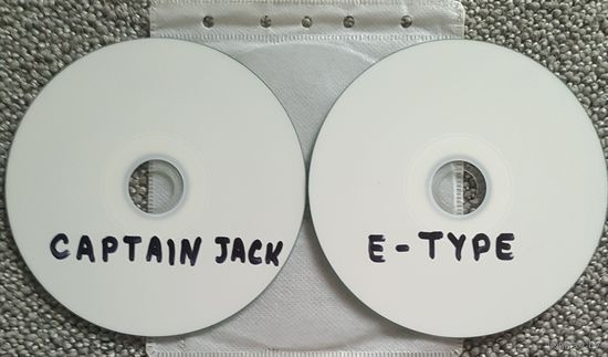 CD MP3 CAPTAIN JACK 1996 - 2011, E-TYPE 1994 - 2007 полная студийная дискография - 2 CD (Pop)
