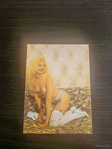 Календарик,эротика,1991