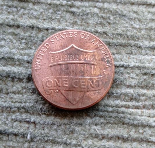 Werty71 США 1 цент 2017 D