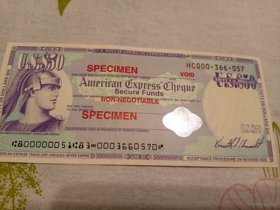 Чек "американ экспресс" \2