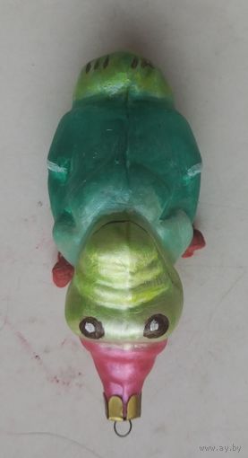 Елочная игрушка Крокодил